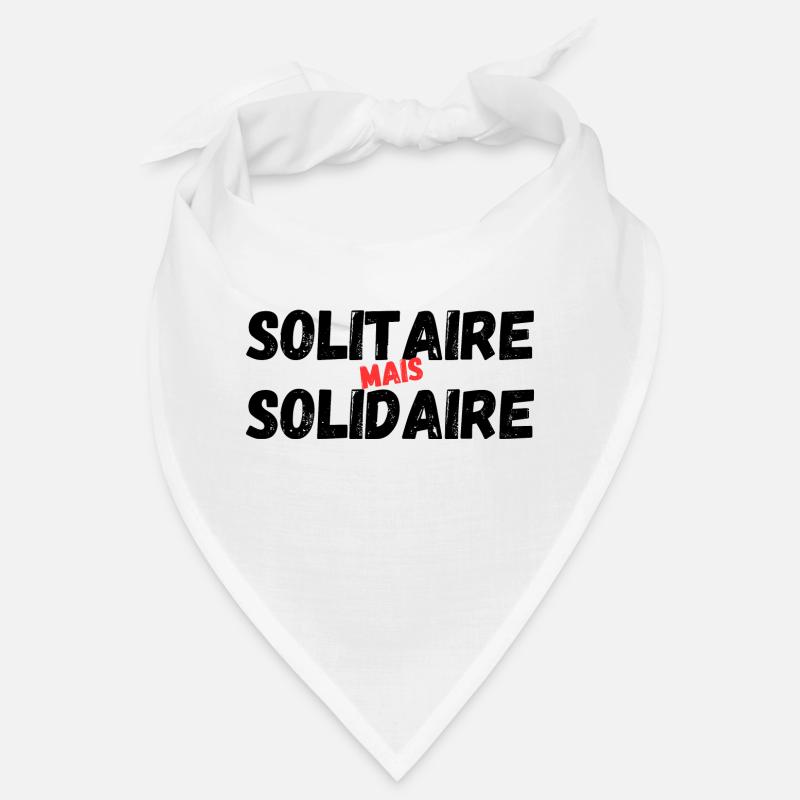 solitaire mais solidaire Bandana