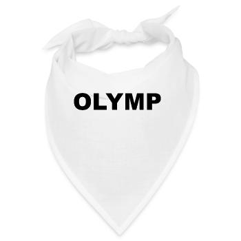 Olymp Berg der Götter und der Kräfte - Bandana - Weiß - Vorne