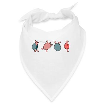 Radschlag - Bandana - Weiß - Vorne