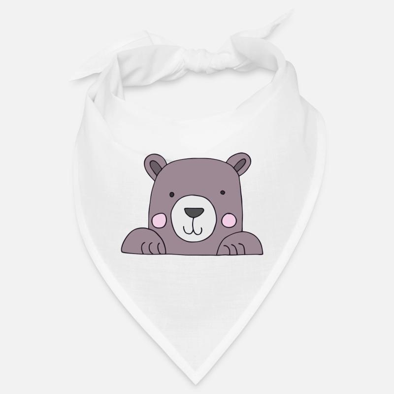 Bear head cute Bandana
