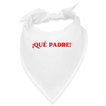 großartig Spanisch Sprache - Bandana - Weiß - Vorne