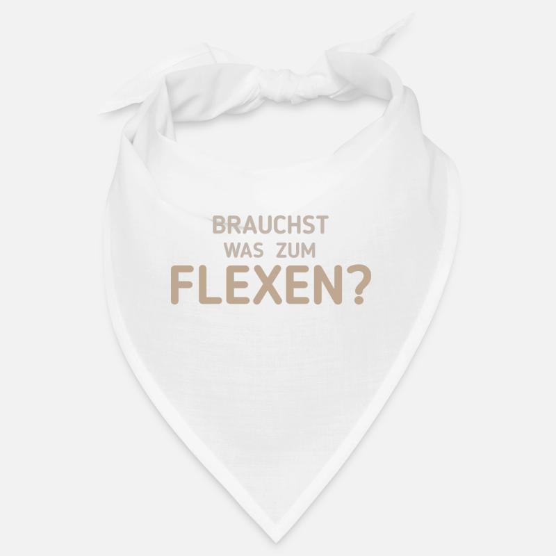 Flexen - Lustiger Spruch Bandana