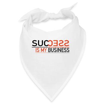 Success is my business - Bandana - Weiß - Vorne