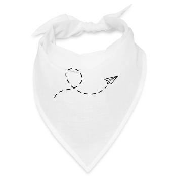 papierflieger - Bandana - Weiß - Vorne