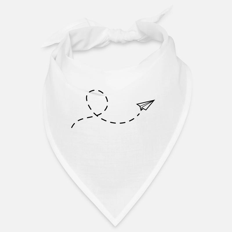 paper airplane Bandana