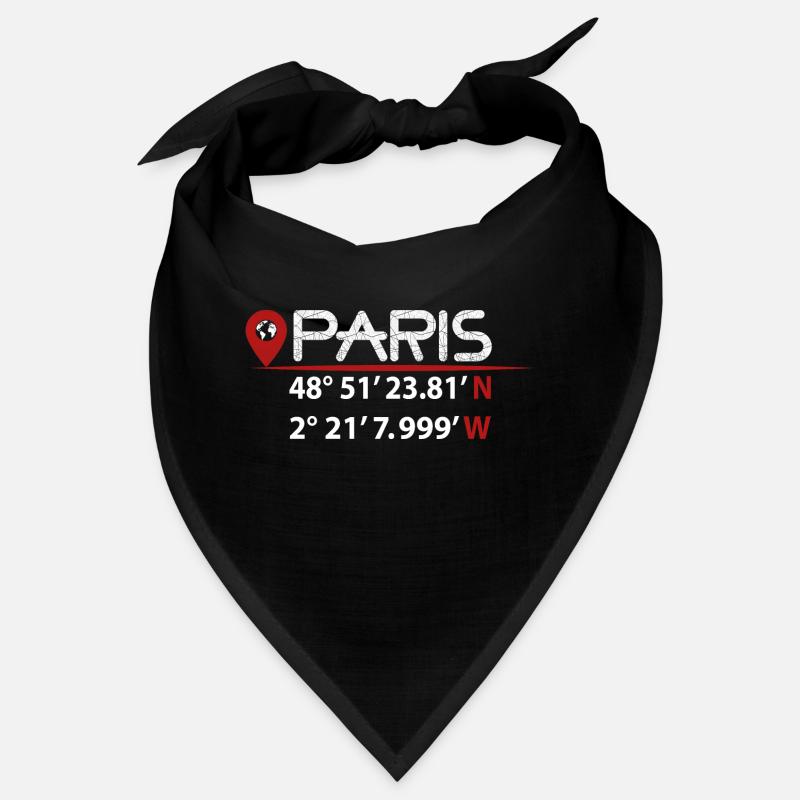 Coordonnées GPS de PARIS Bandana