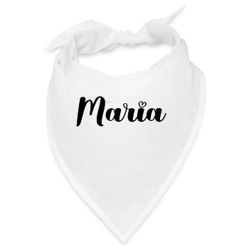 maria - Bandana - Weiß - Vorne