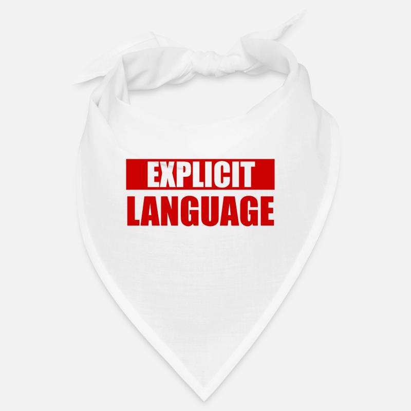 Coarse Language - Red Bandana