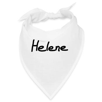 Helene - Bandana - Weiß - Vorne
