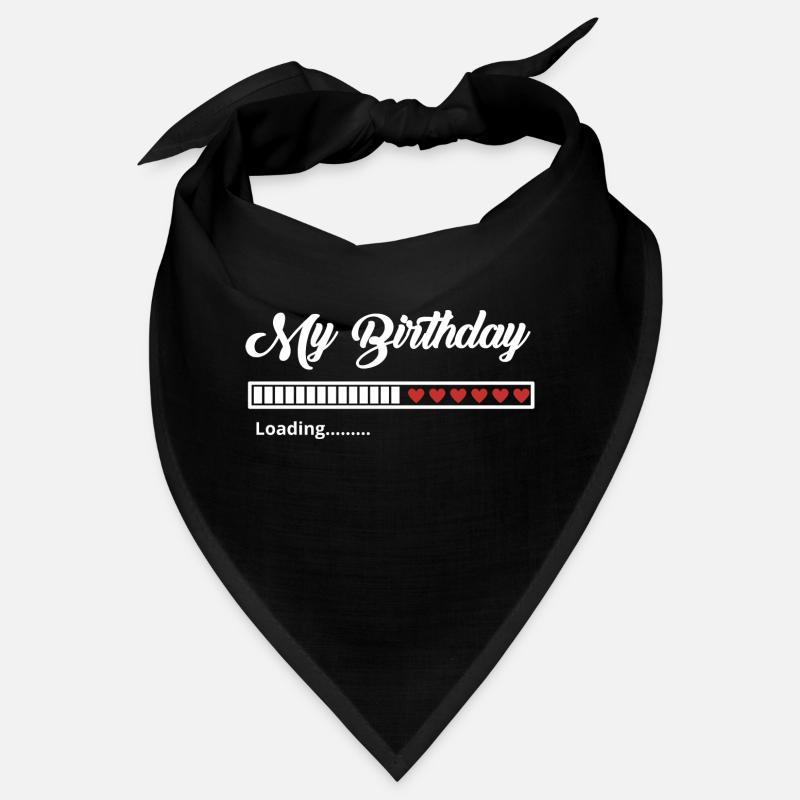 My Birthday loading Bandana