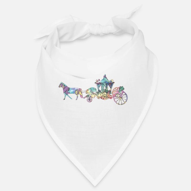 Carriage silhouette Bandana