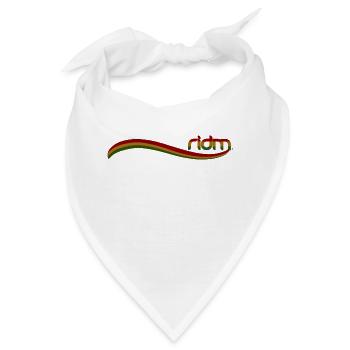 ridm flag - Bandana - Weiß - Vorne