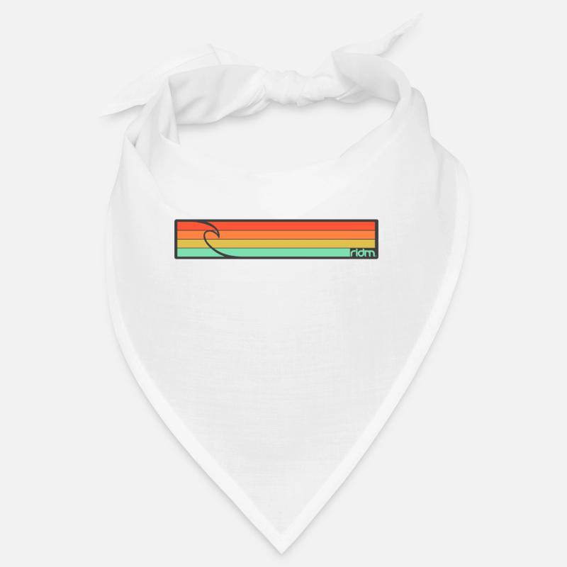 ridm surf stripes Bandana