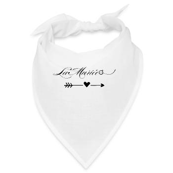 Die Braut - Bandana - Weiß - Vorne