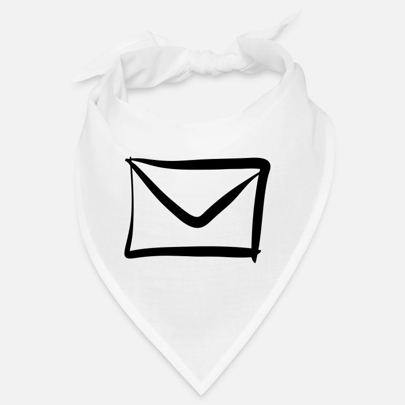 Icône Lettre / Enveloppe. Courrier / E-mail. Bandana