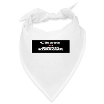 Chaos - Bandana - Weiß - Vorne