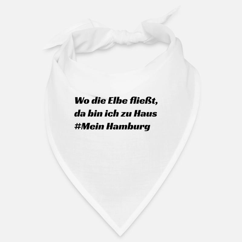 Hamburg - Bandana - Weiß