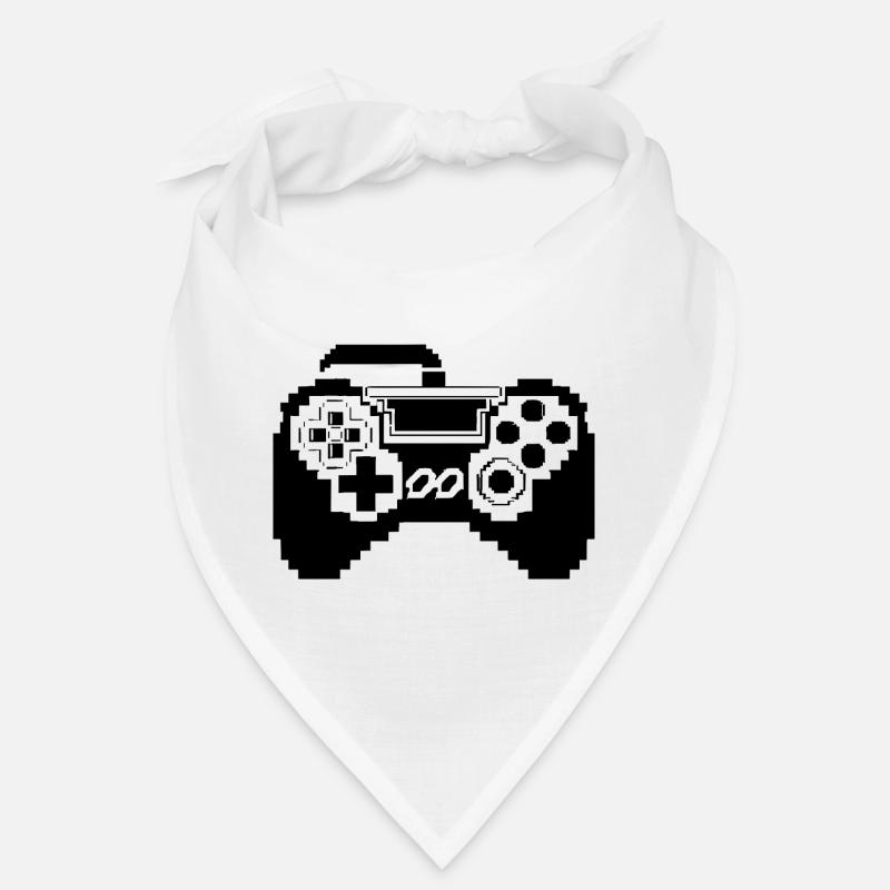 Graphismes pixel de la manette de jeu Bandana