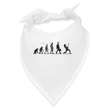 Evolution Guitar Player - Bandana - Weiß - Vorne