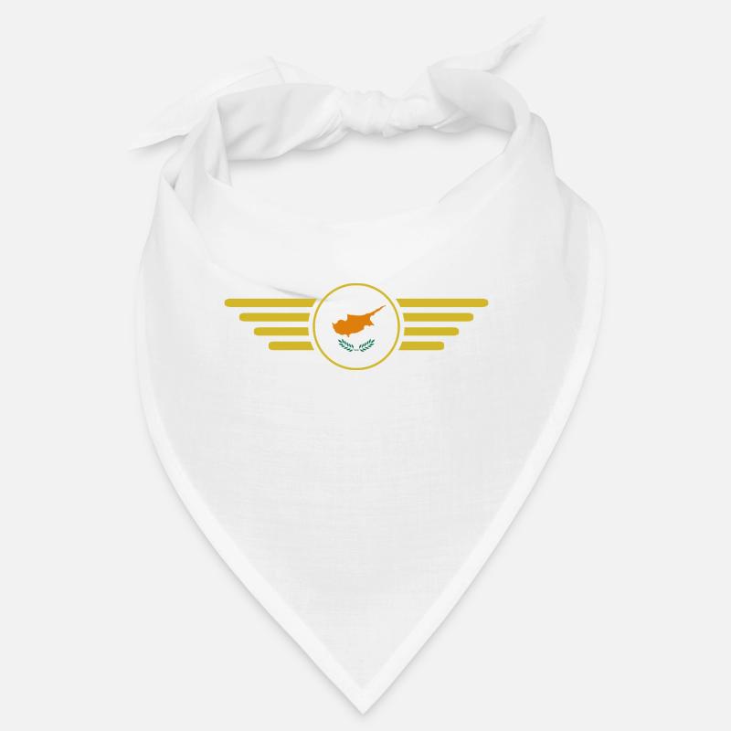 J’aime Chypre, T-shirt design de style élégance Bandana