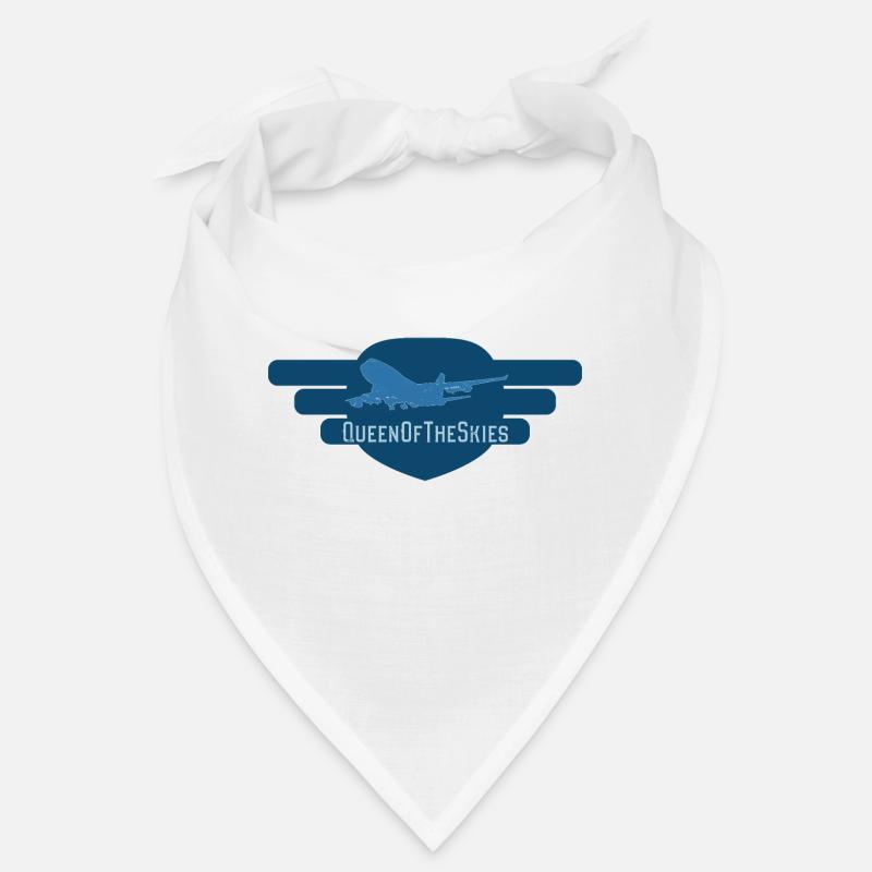 QueenOfTheSkies - Bandana - Weiß