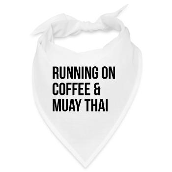 Muay Thai Muay Thai Muay Thai - Bandana - Weiß - Vorne