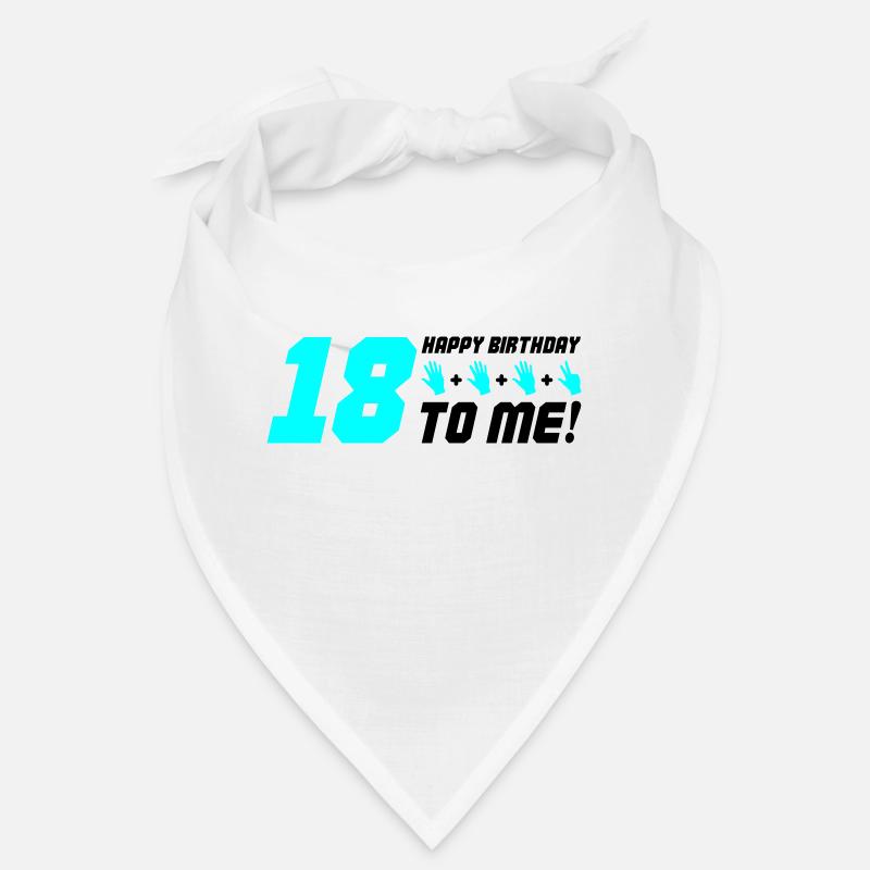 Joyeux anniversaire à moi 18 Bandana