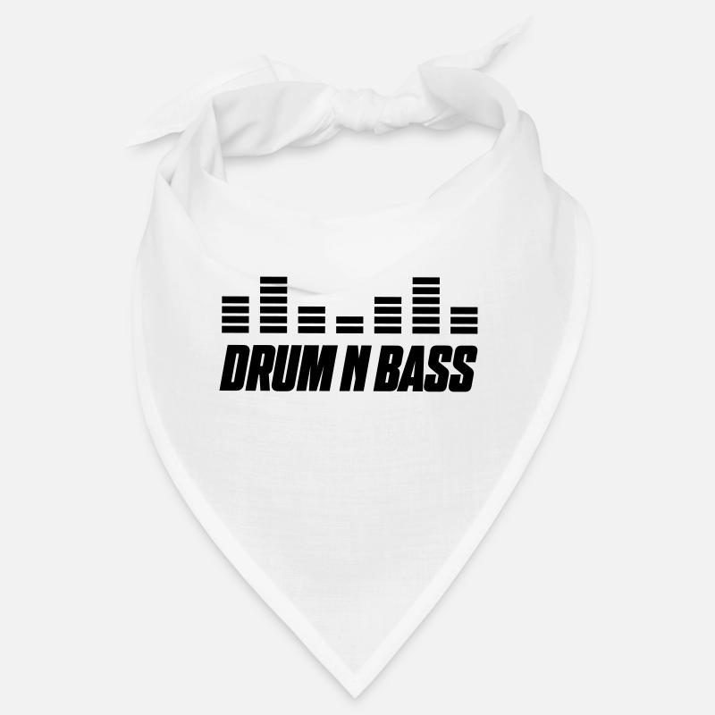 Drum Bass - Bandana - blanc