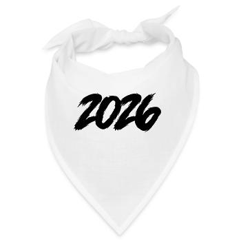 2026 - Bandana - Weiß - Vorne