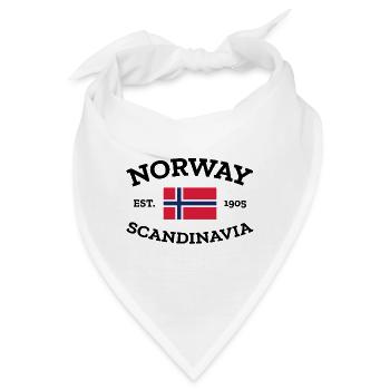 Norway - Norge - Norwegen - Scandinavia - 1905 - Bandana - Weiß - Vorne