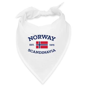 Norway - Norge - Norwegen - Scandinavia - 1905 - Bandana - Weiß - Vorne
