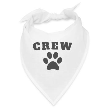 Crew Dog - Bandana - Weiß - Vorne