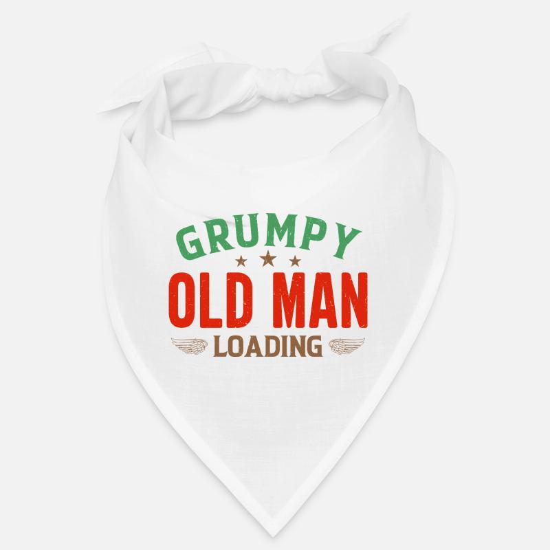 Grumpy Old Man Loading Shirt Bandana