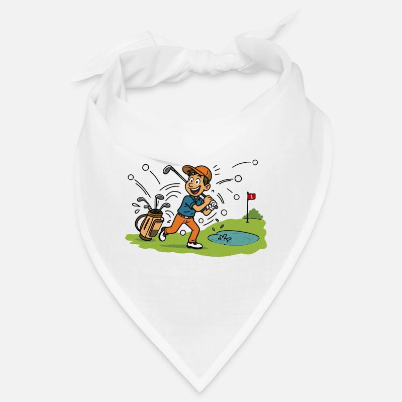 Le golf est déjà accroché Bandana