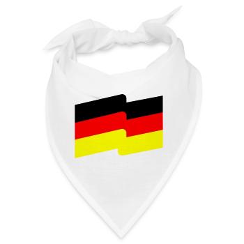 Flagge - Bandana - Weiß - Vorne