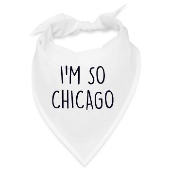 Chicago - Bandana - Weiß - Vorne