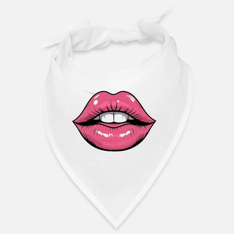 Pop Art Lips Gloss Bandana