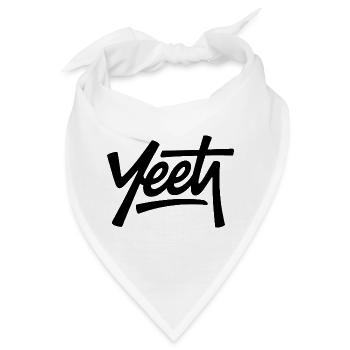 Yeet – Lustige Gen-Alpha-Memes - Bandana - Weiß - Vorne