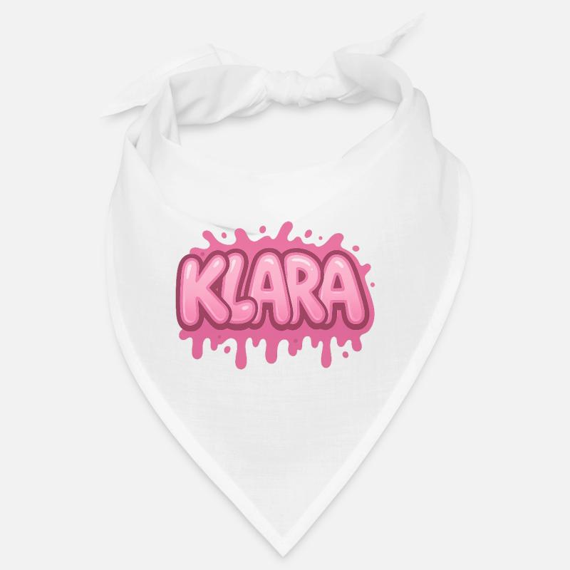 Graffiti KLARA Name, ideal printable gift Bandana