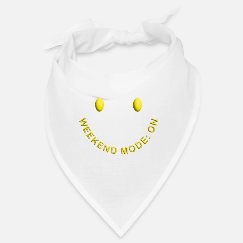 Mode Week-end ACTIVÉ Sourire de bonne humeur Bandana