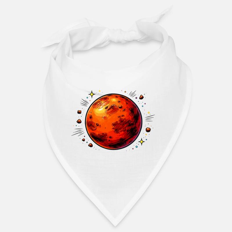 Planète rouge Mars Bandana