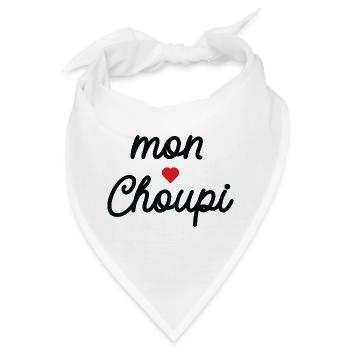 Mein Schatz - Bandana - Weiß - Vorne