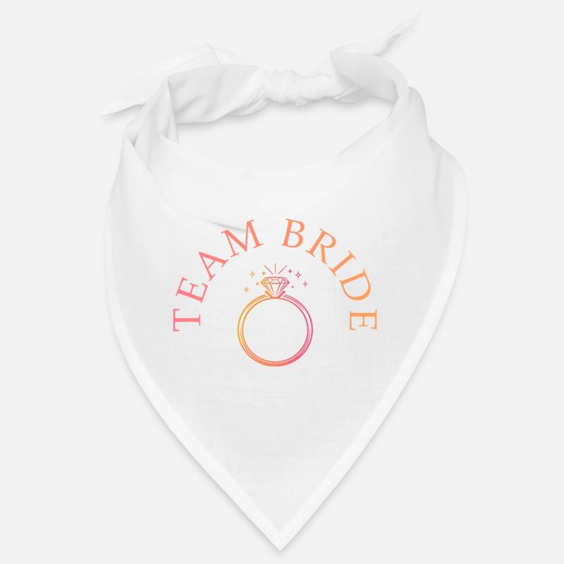 Team Bride - Ring - customizable Bandana