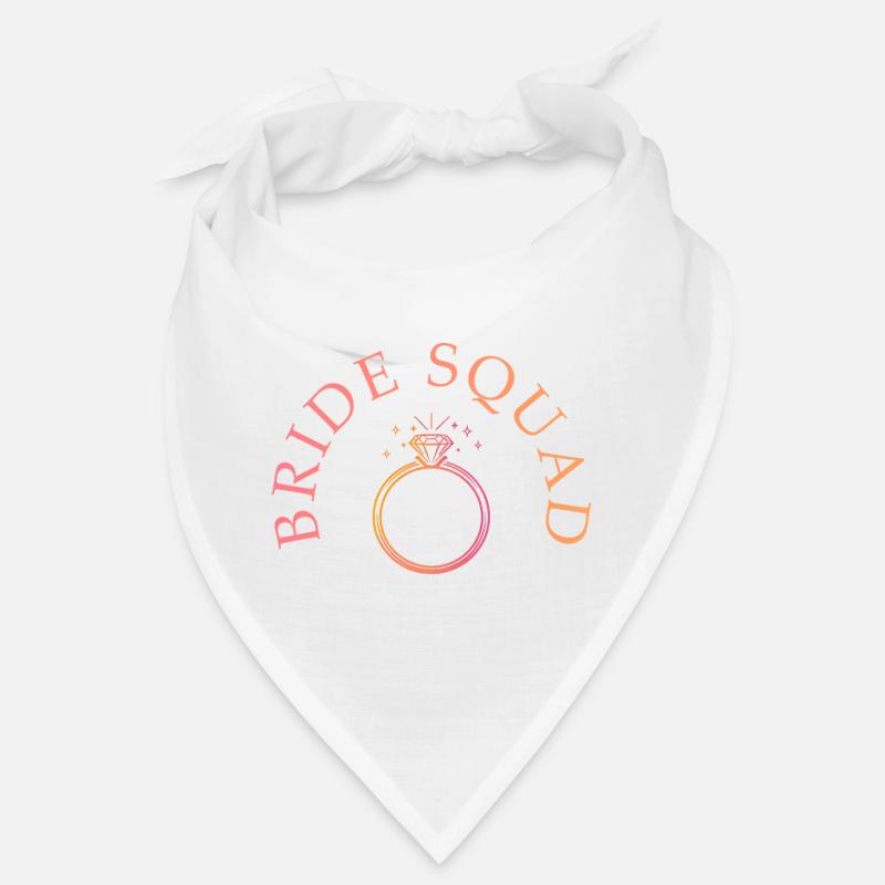 Bride Squad - Ring - Customizable Bandana