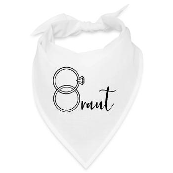 Ringe Hochzeit Braut - Bandana - Weiß - Vorne