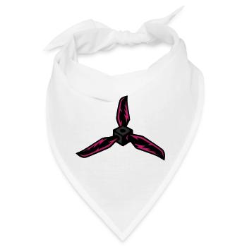 Drohnen Propeller FPV Racing RC Modellbau - Bandana - Weiß - Vorne