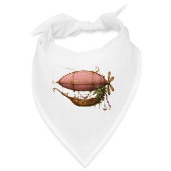 Lunas Luftschiff - Bandana - Weiß - Vorne