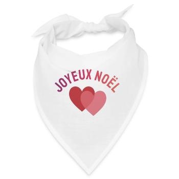 FROHE WEIHNACHTEN. WEIHNACHTEN. FROHE WEIHNACHTEN. FROHE WEIHNACHTEN - Bandana - Weiß - Vorne