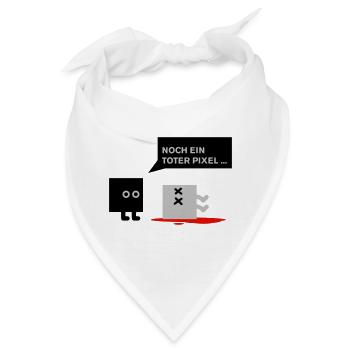 dead pixel_german - Bandana - Weiß - Vorne