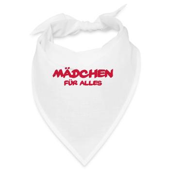 Mädchen für alles - Bandana - Weiß - Vorne